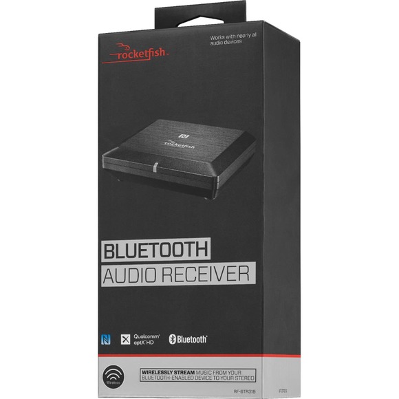 Rocketfish™ - RF-BTR319 Bluetooth Audio Receiver - Black - Picture 4 of 4